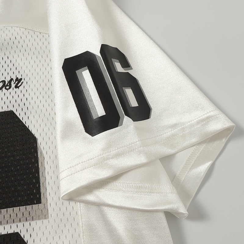 Mesh Panel Football Jersey Tee Number 06 | SEAKOFF – Seakoff