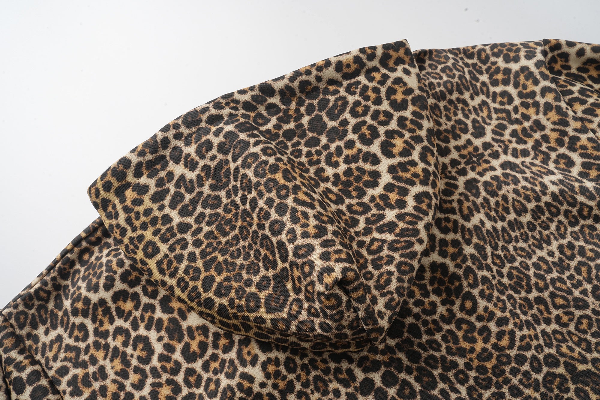 Leopard Print Graphic Zip-Up Hoodie | Bold Streetwear