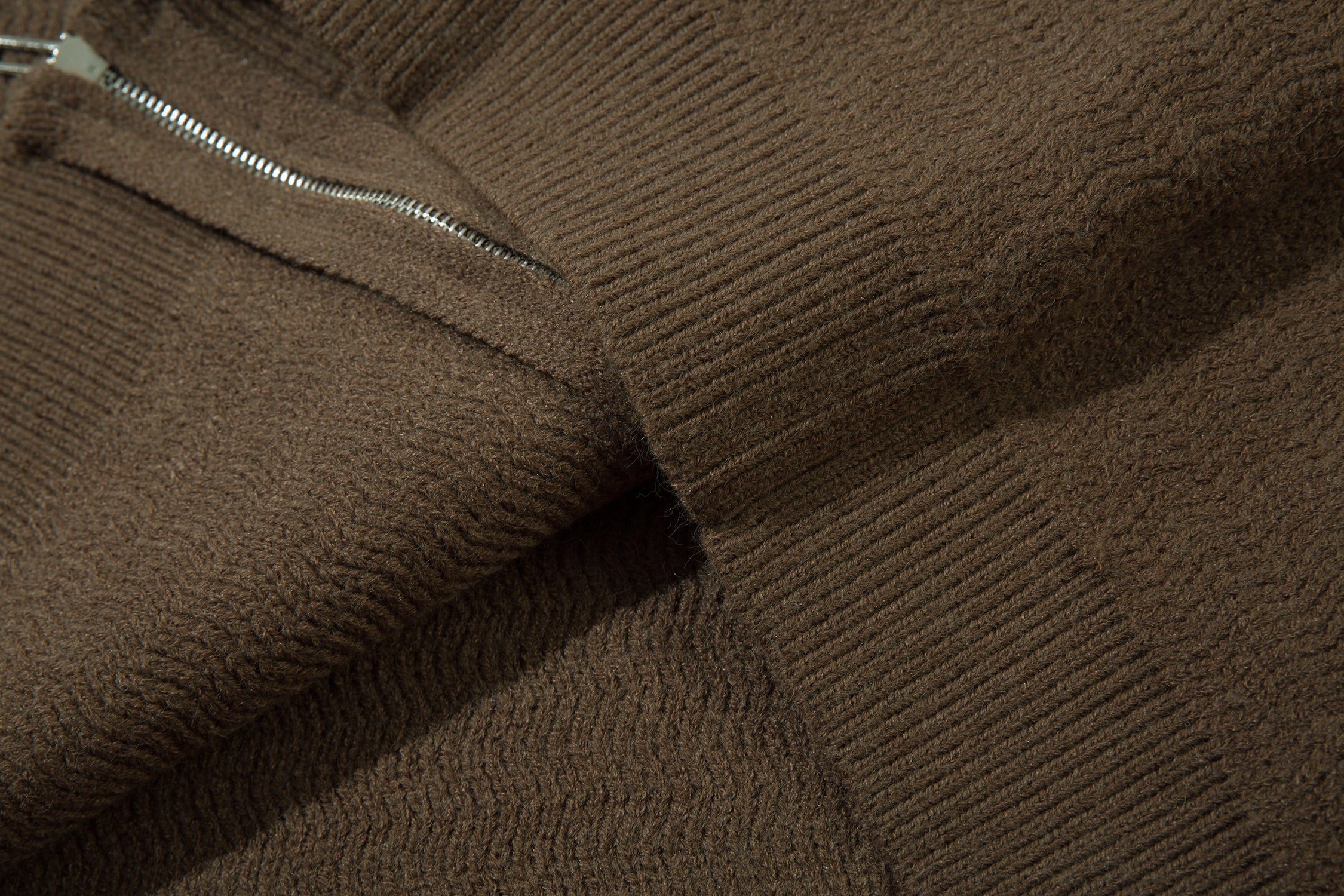Omirad Textured Knit Zip-Up Hoodie | Relaxed Streetwear