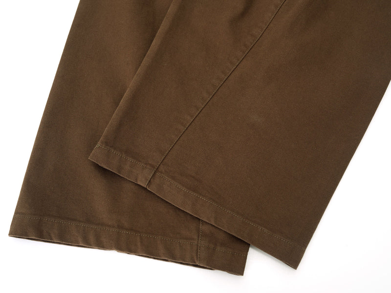 Men's Wide-Leg Utility Pants | Curved Barrel Fit | 100% Cotton