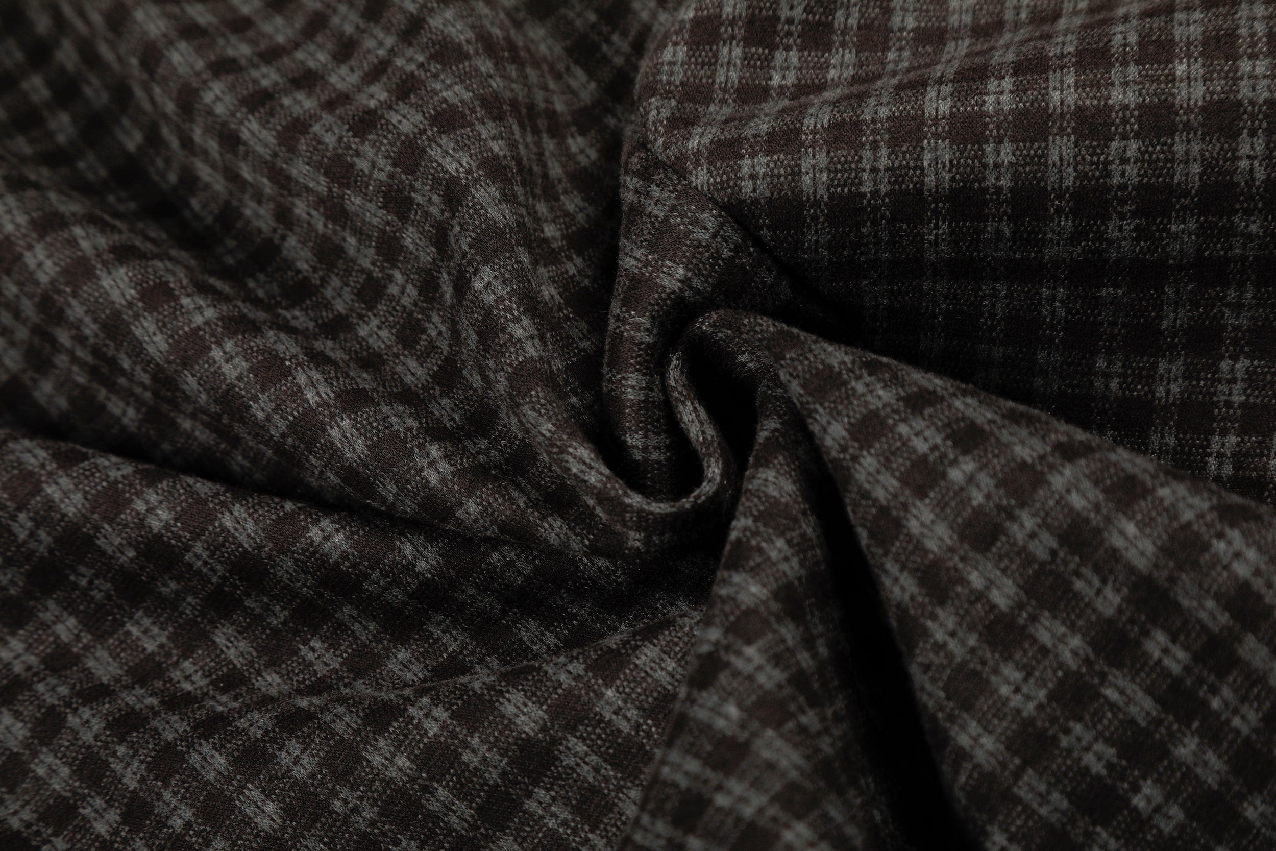 Wide-Leg Plaid Trousers | Pleated Front Tailored Pants