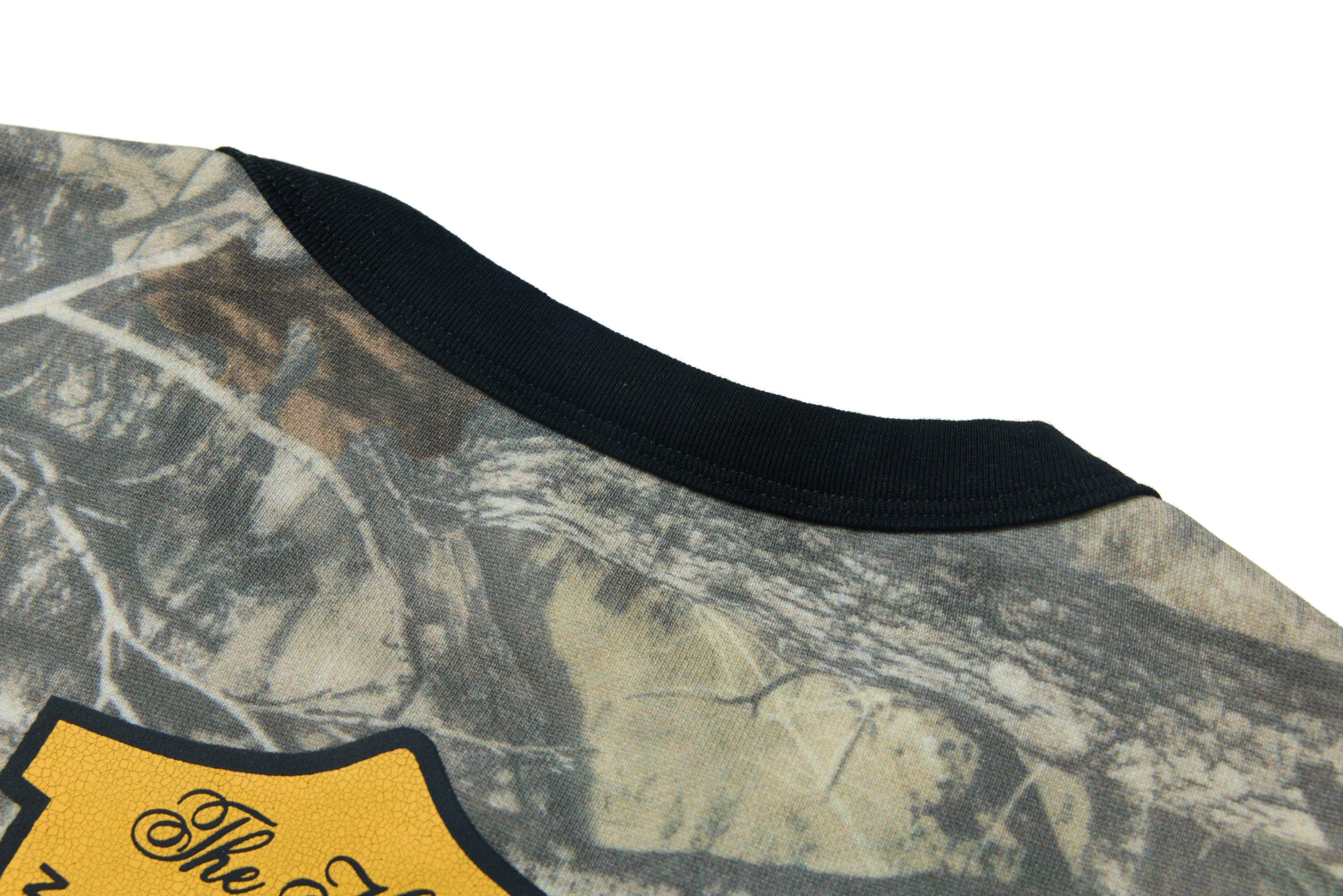 Woodland Camo Graphic Crop Tee | Minormode Parody Series