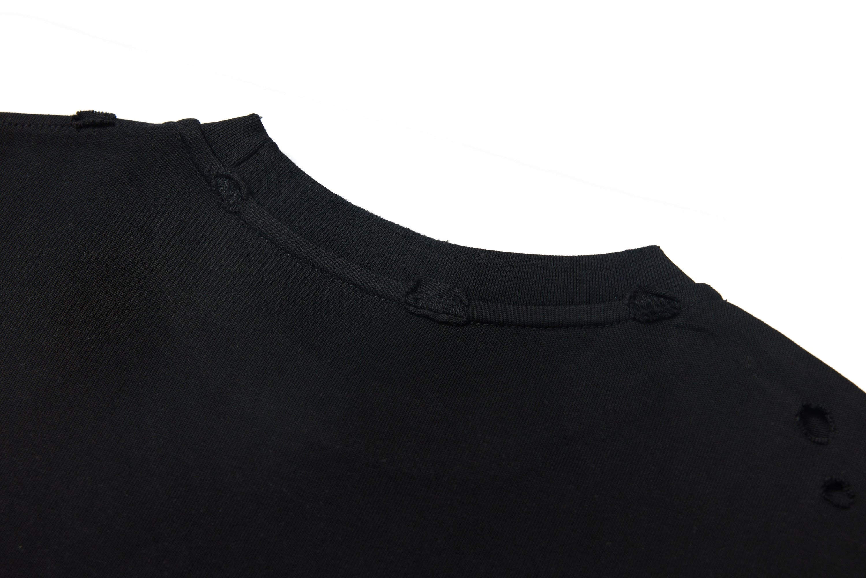 Distressed Graphic Long Sleeve Tee | Grunge Streetwear