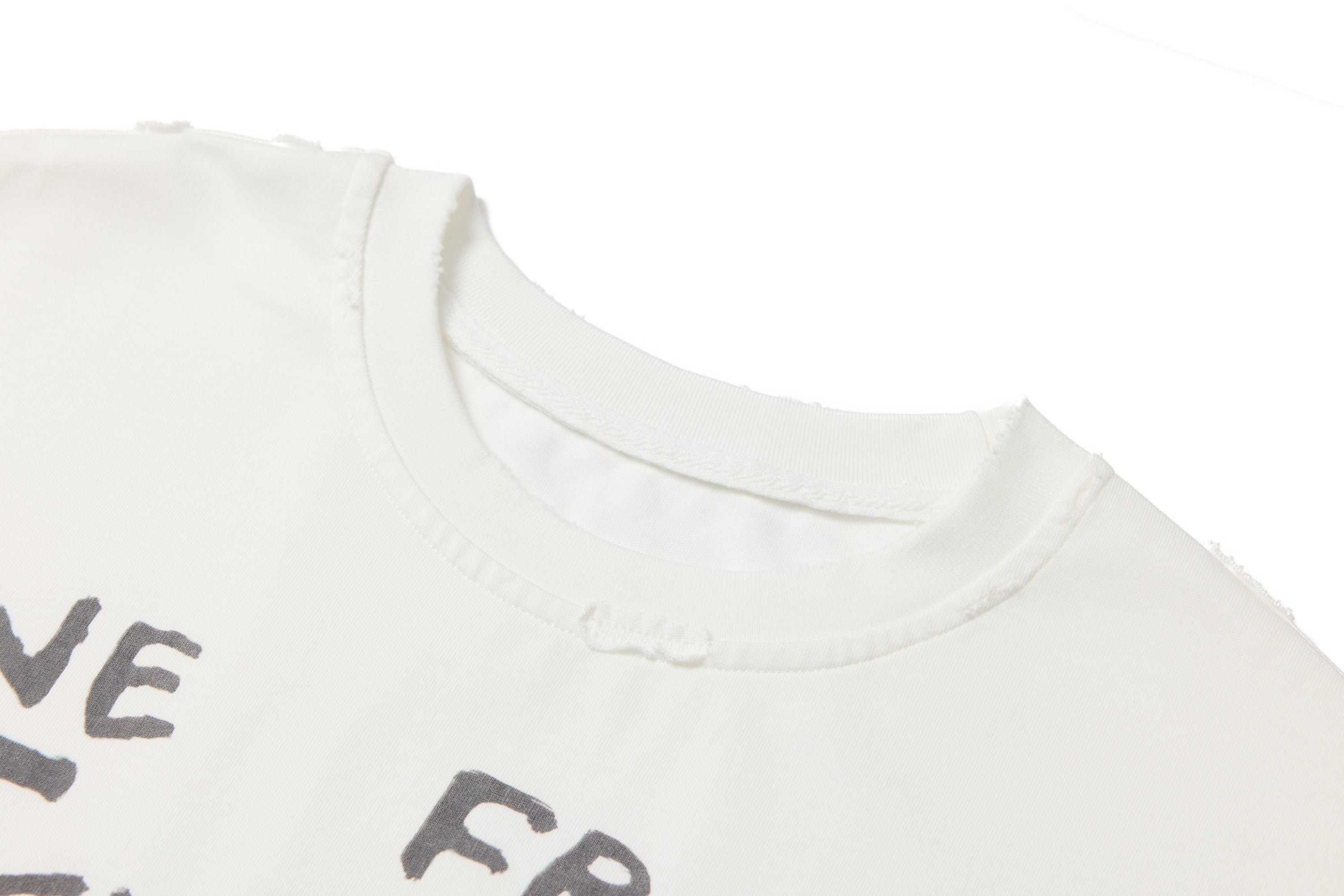 Distressed NYC Graphic Long Sleeve Tee | Oversized Streetwear