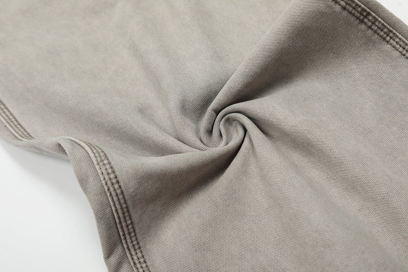 Omirad Vintage Washed Cargo Wide-Leg Pants | 100% Cotton