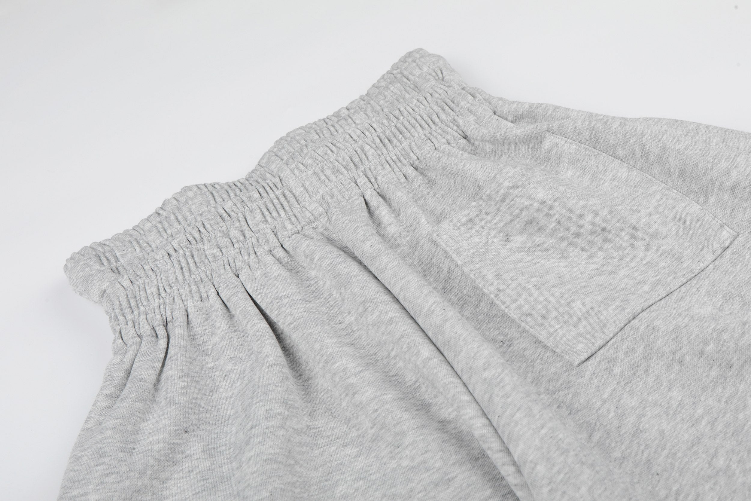 Retro Crest Panel Sweatpants | Oversized Wide Leg Streetwear