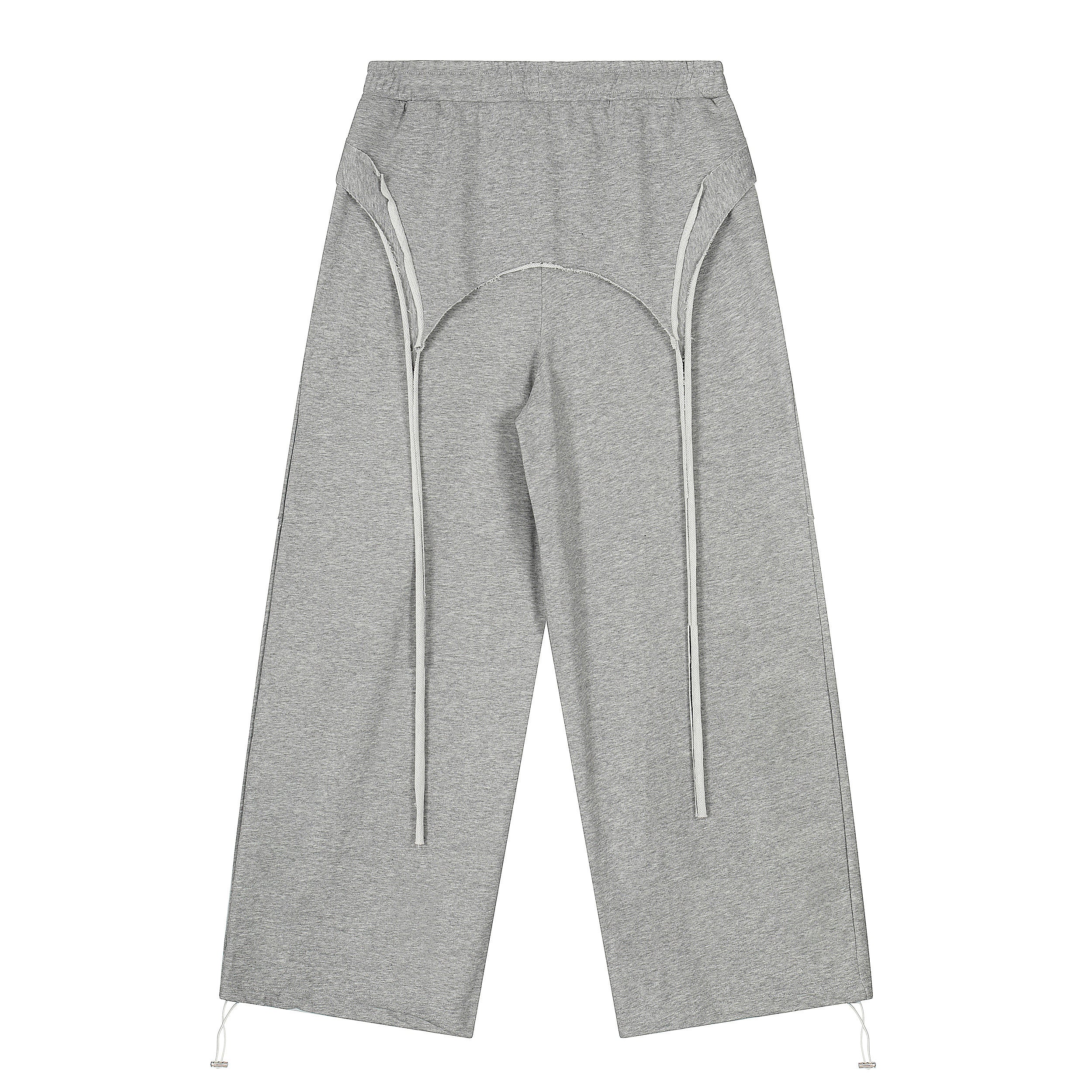 CUAMS Multi-Drawstring Wide-Leg Sweatpants | Streetwear