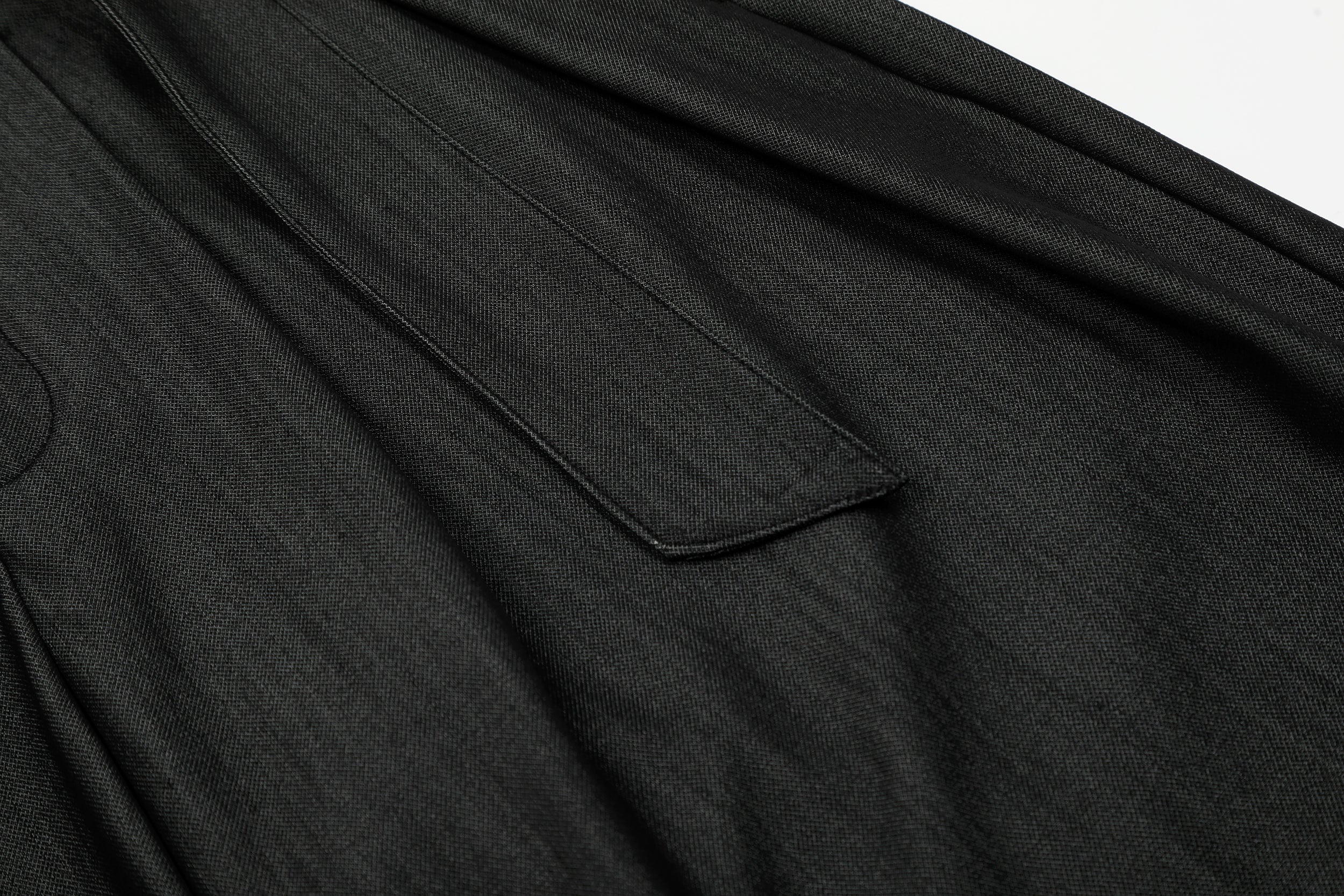 Omirad Draped Balloon Wide-Leg Pants with Belt