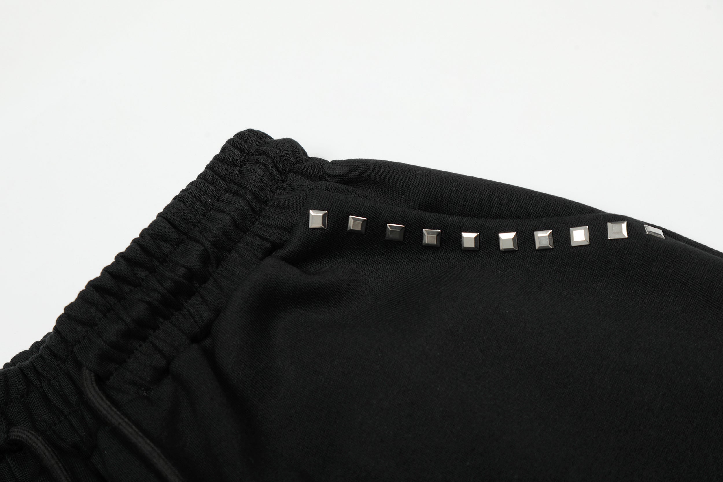 Omirad Studded Cross Wide-Leg Sweatpants | Black