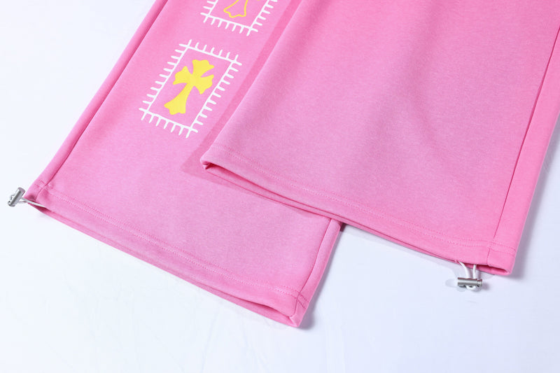 Omirad Graphic Wide-Leg Sweatpants | Bold Streetwear Joggers