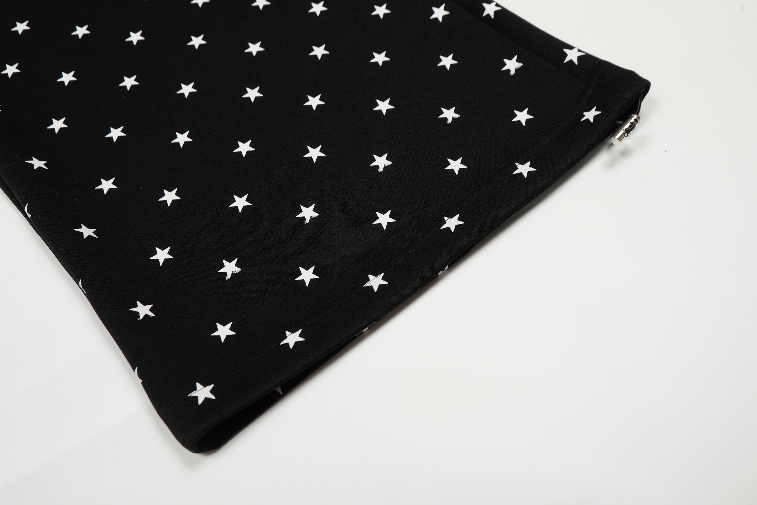 All-Over Star Print Wide-Leg Pants | Y2K Street Style