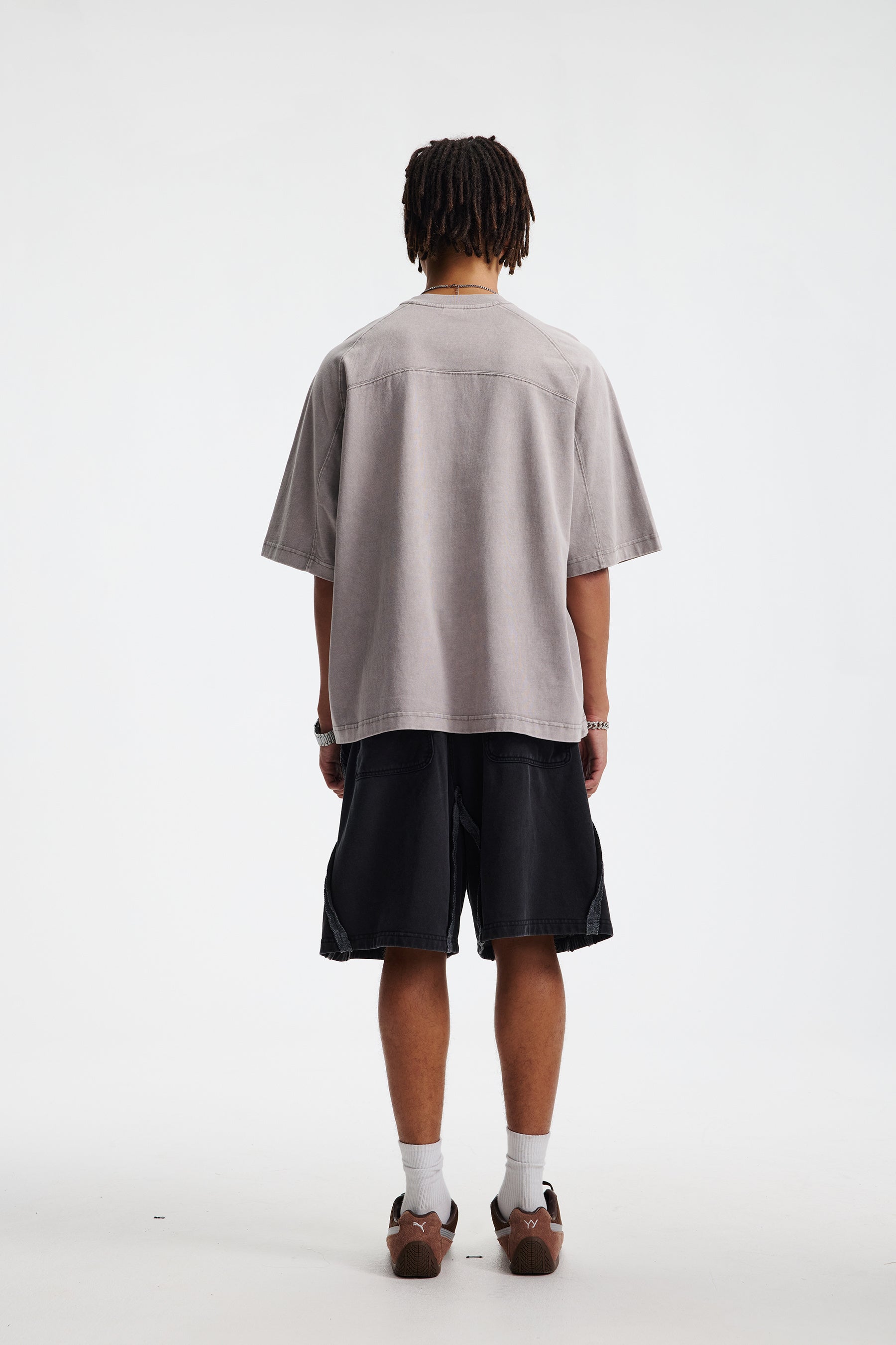 Omirad Vintage Washed Oversized Cotton T-Shirt | Streetwear