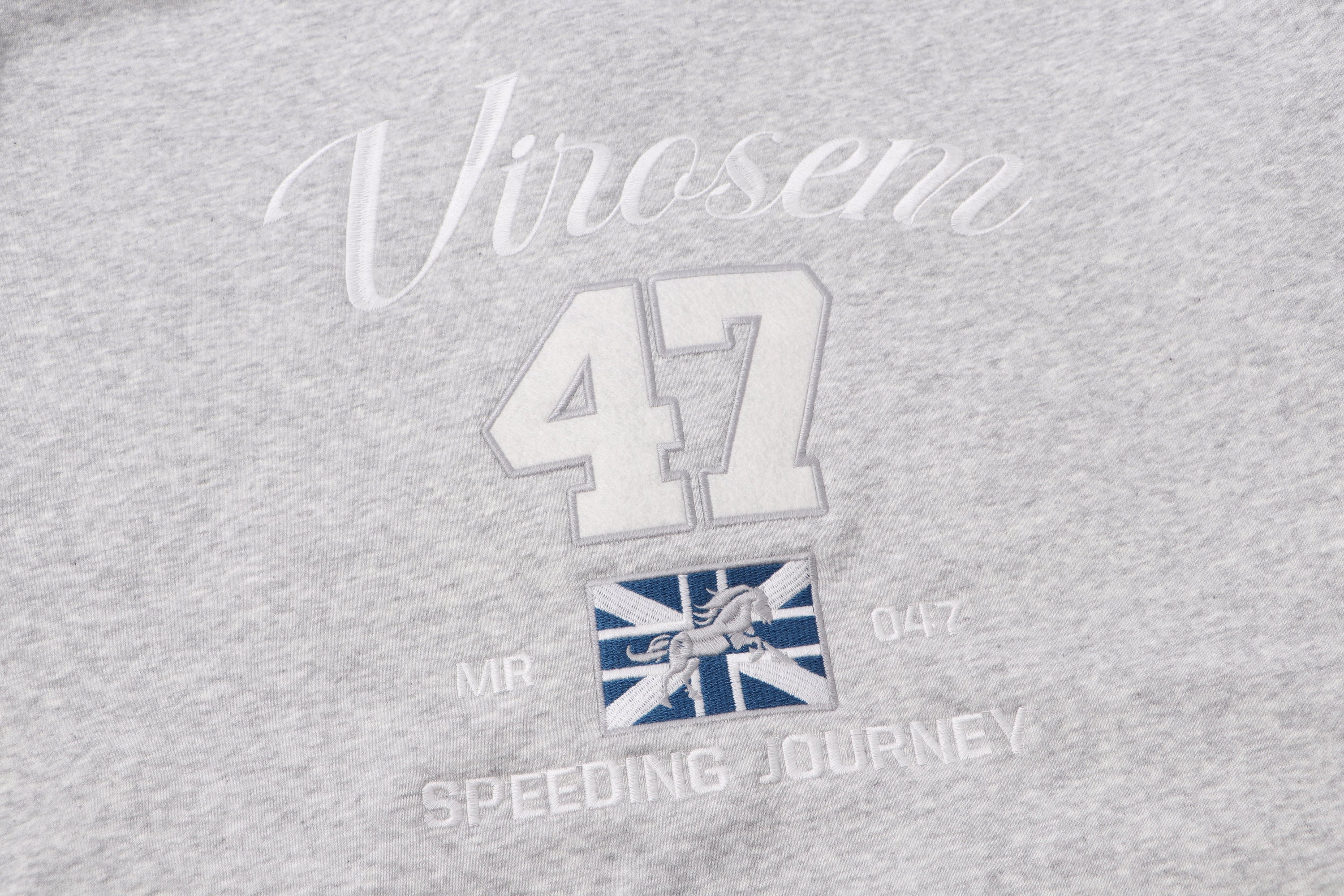 Virosem Unicorn Varsity Zip Hoodie – Collegiate Streetwear