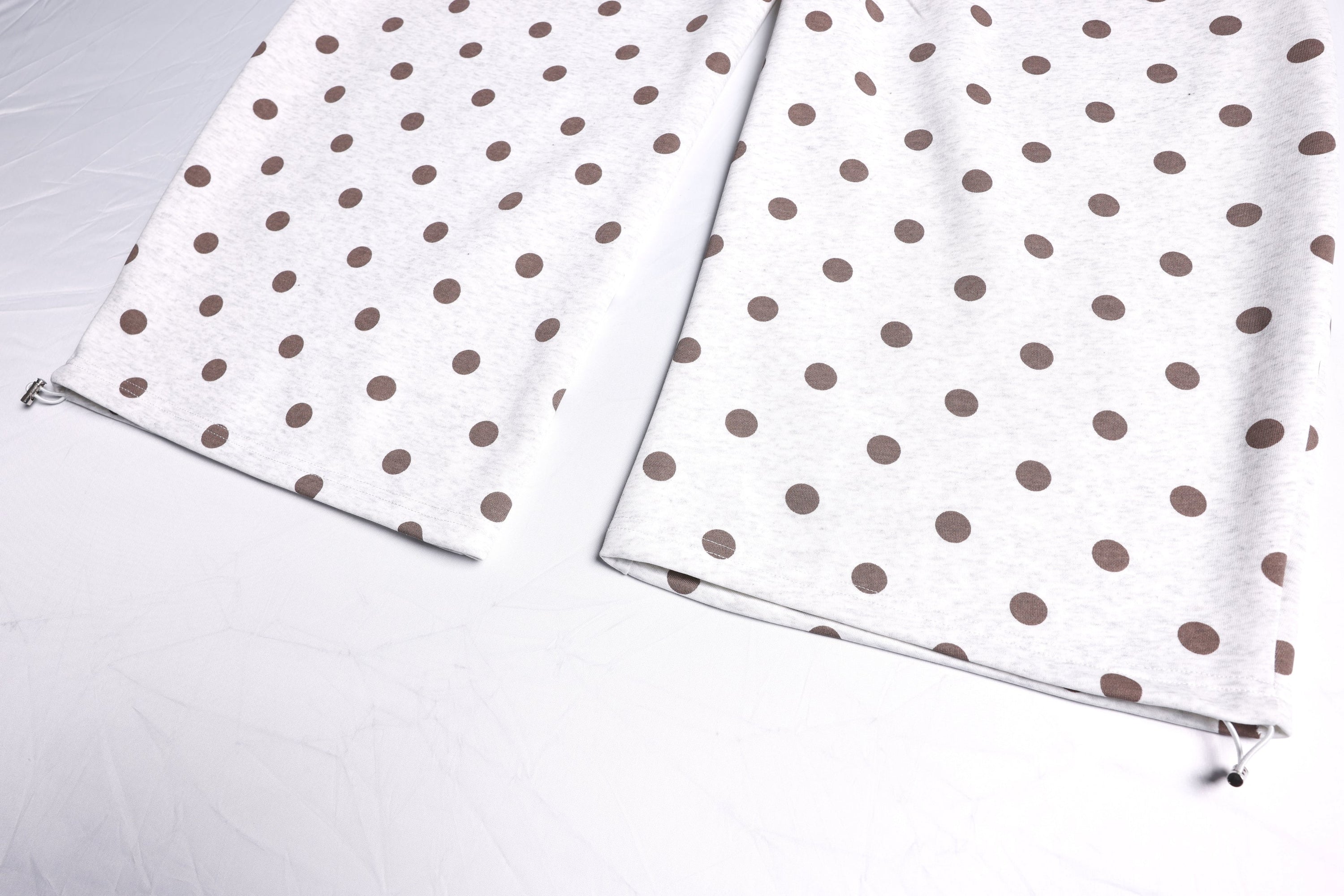 Y2K Graphic Polka Dot Wide-Leg Sweatpants | Omirad