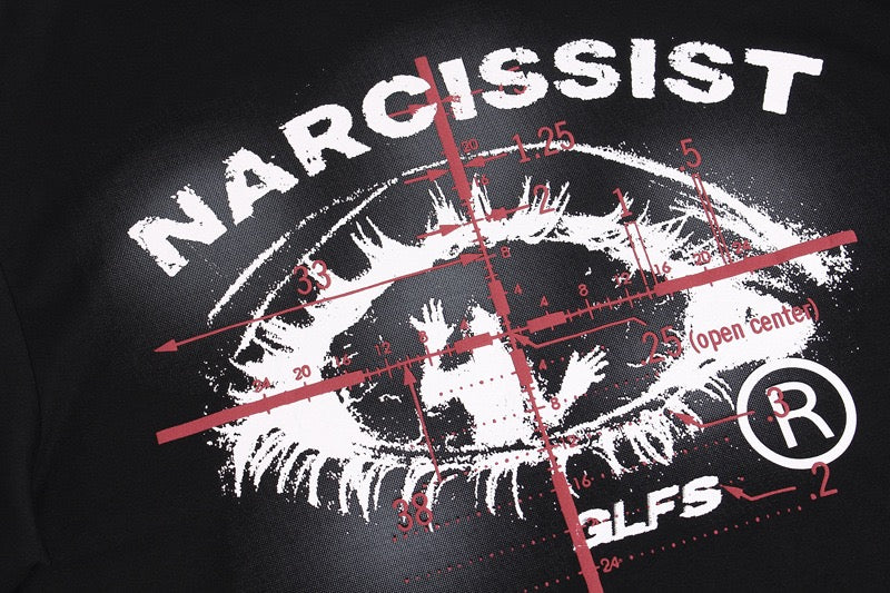 Omirad Narcissist Eye Graphic Tee | Streetwear Cotton T-Shirt