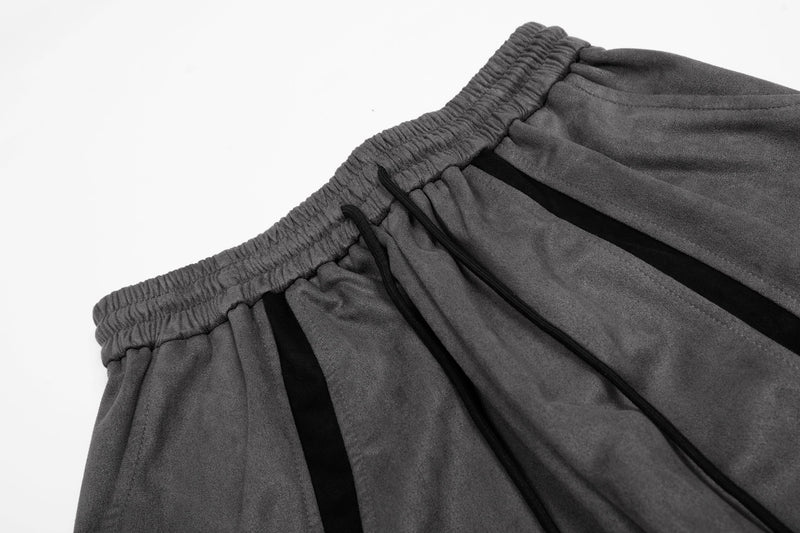 Colorblock Wide-Leg Track Pants | Streetwear Athletic Fit