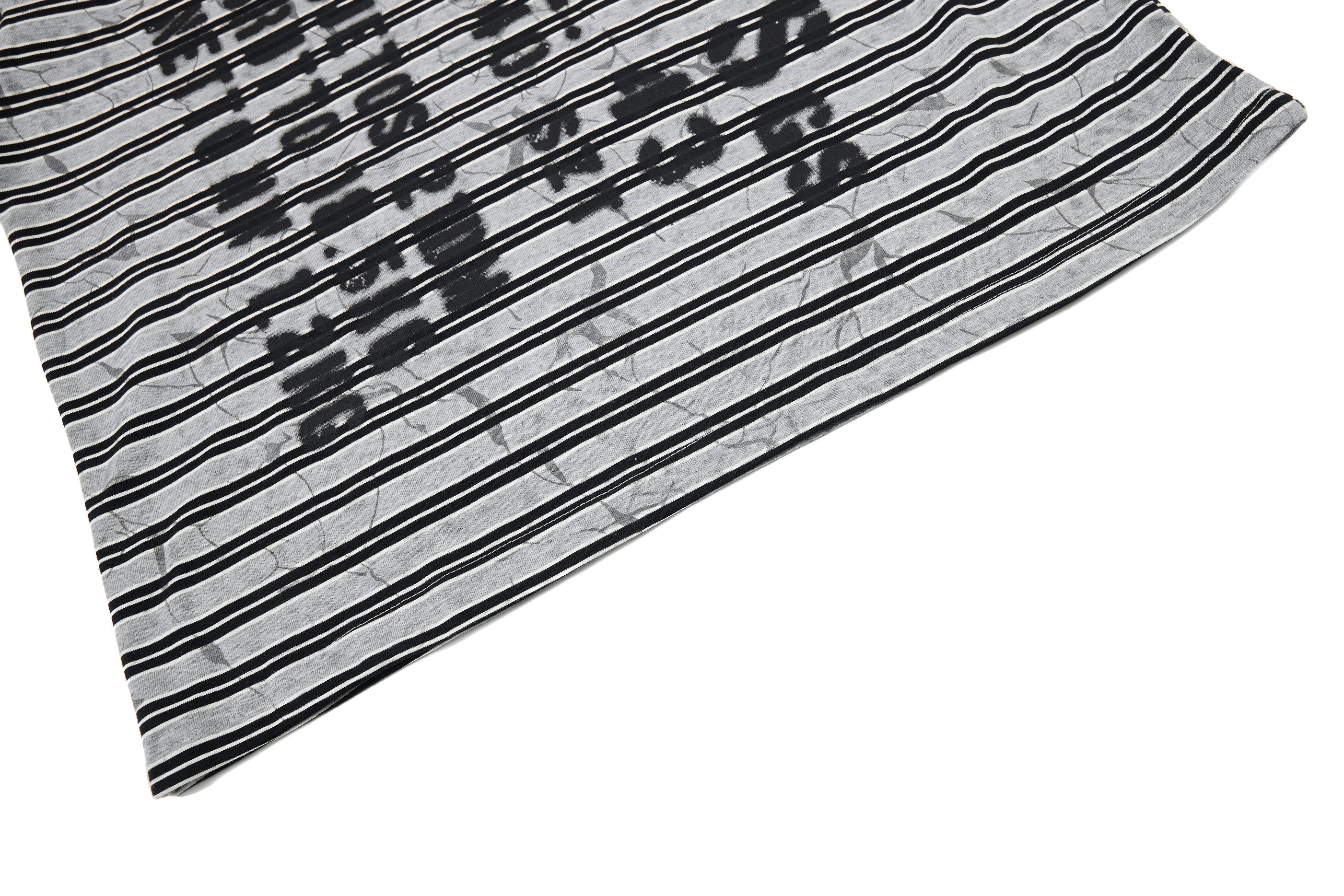 Omirad Graffiti Stripe Chaos Tee | Streetwear Cotton T-Shirt