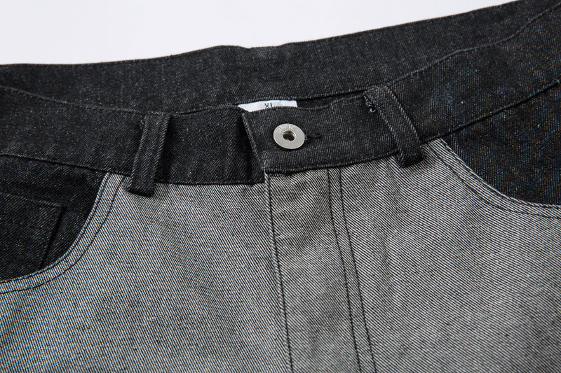 Tribal Graphic Wide-Leg Jeans | Oversized Streetwear Pants