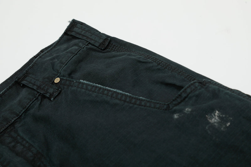 Omirad Distressed Cargo Pants | Wide-Leg Utility Streetwear