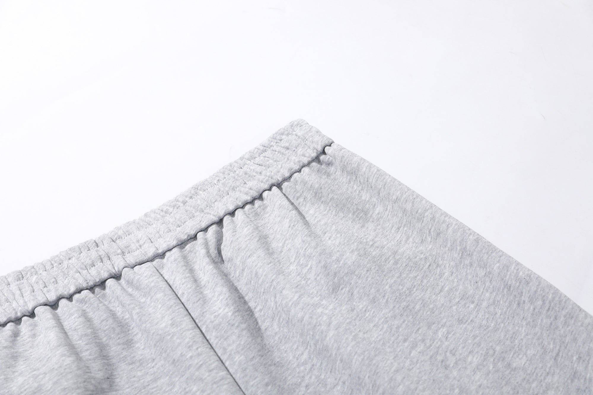 Sculpted 3D Pleat Wide-Leg Sweatpants | Oversized Fit
