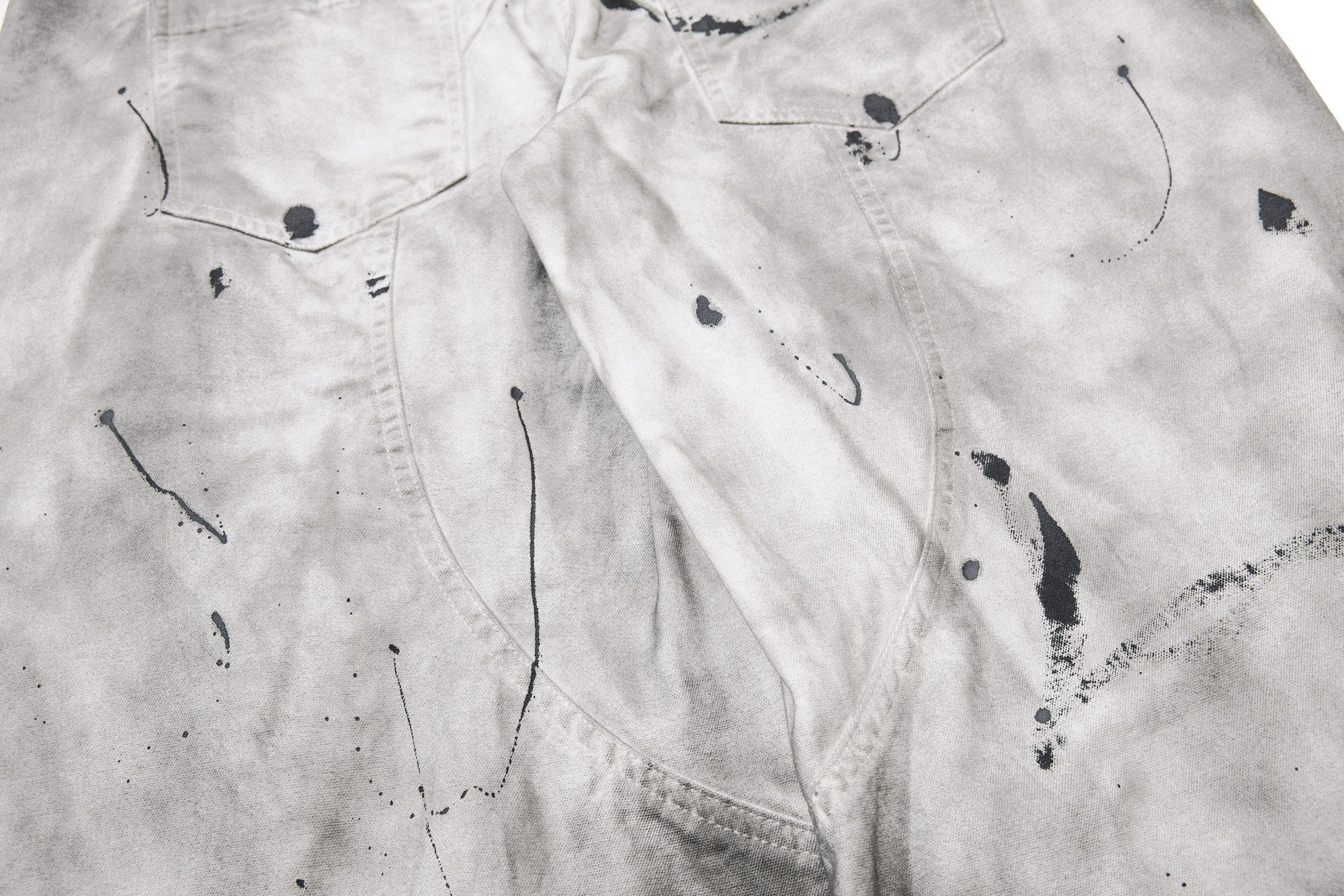 Omirad Dirty Wash Balloon Jeans | Oversized Wide-Leg Streetwear