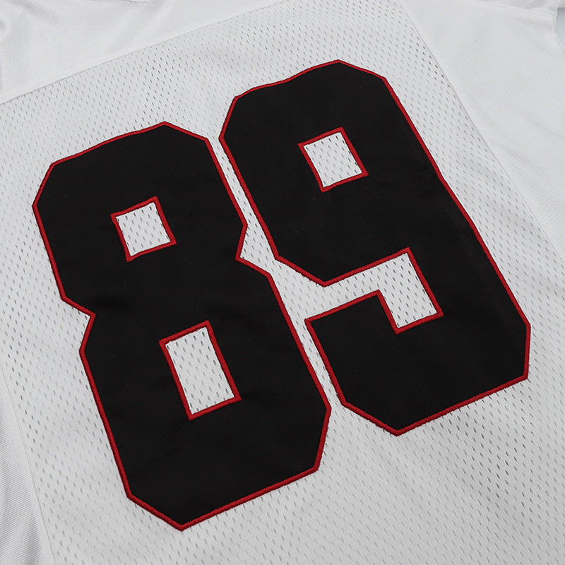 Oversized Number Graphic Football Jersey | Streetwear Fit