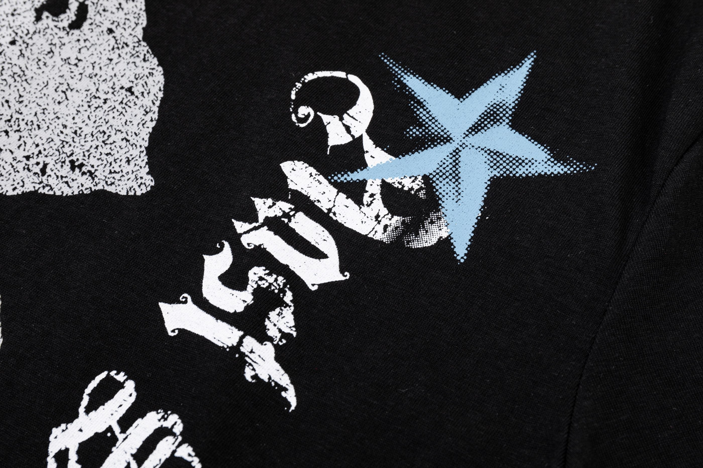 Gothic Lion Oversized Graphic Tee | Y2K Streetwear