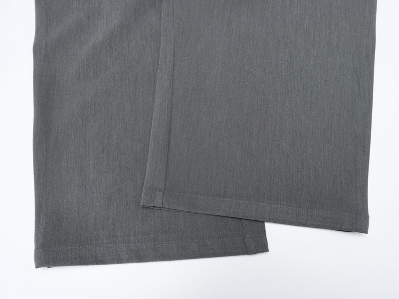 Structured Belted Barrel-Leg Pleated Pants | Omirad