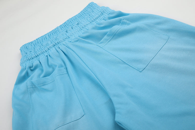 Star Graphic Wide-Leg Sweatpants | Y2K Gradient Streetwear