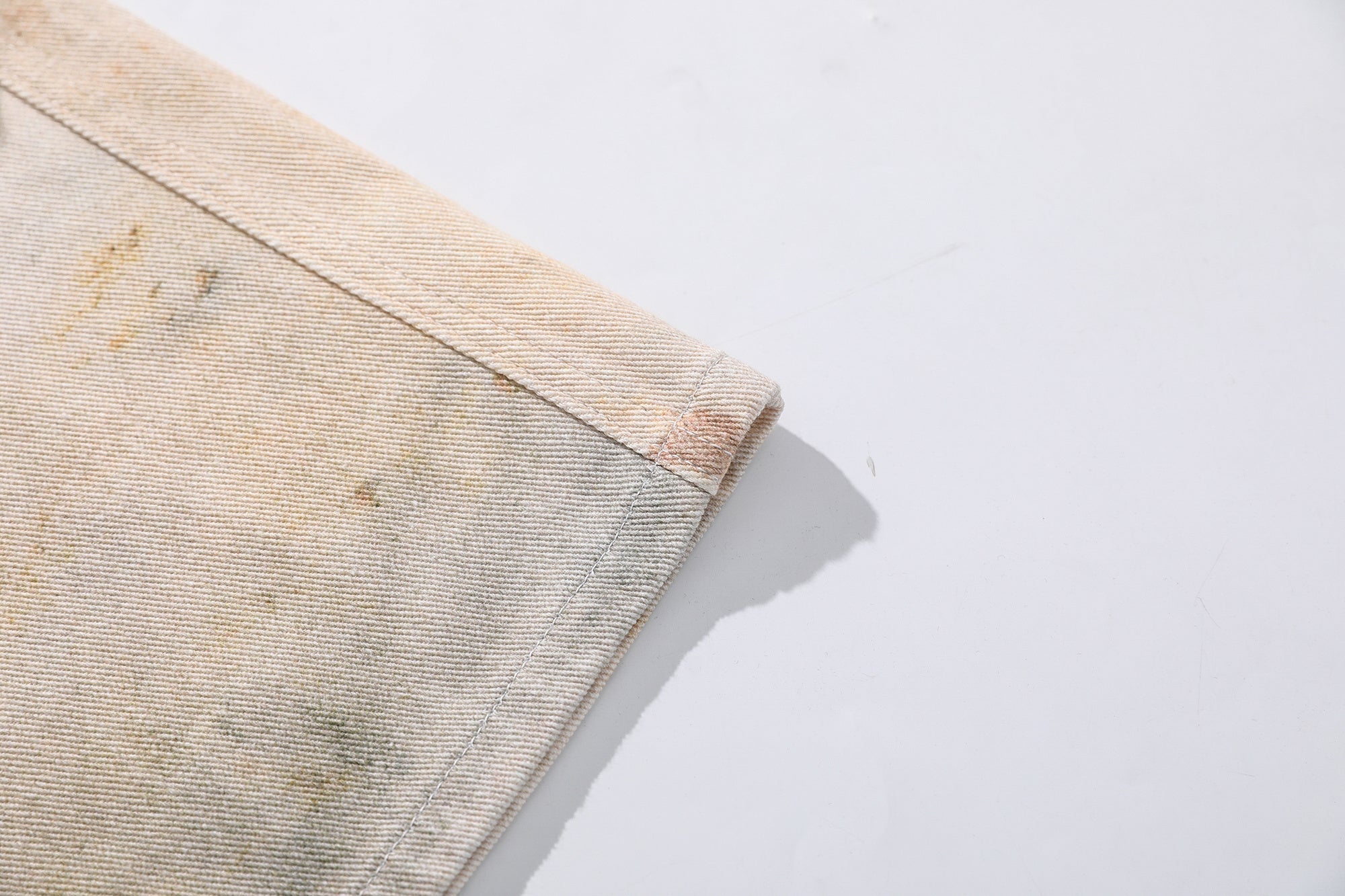 Omirad Vintage Washed Wide-Leg Workwear Jeans | 100% Cotton