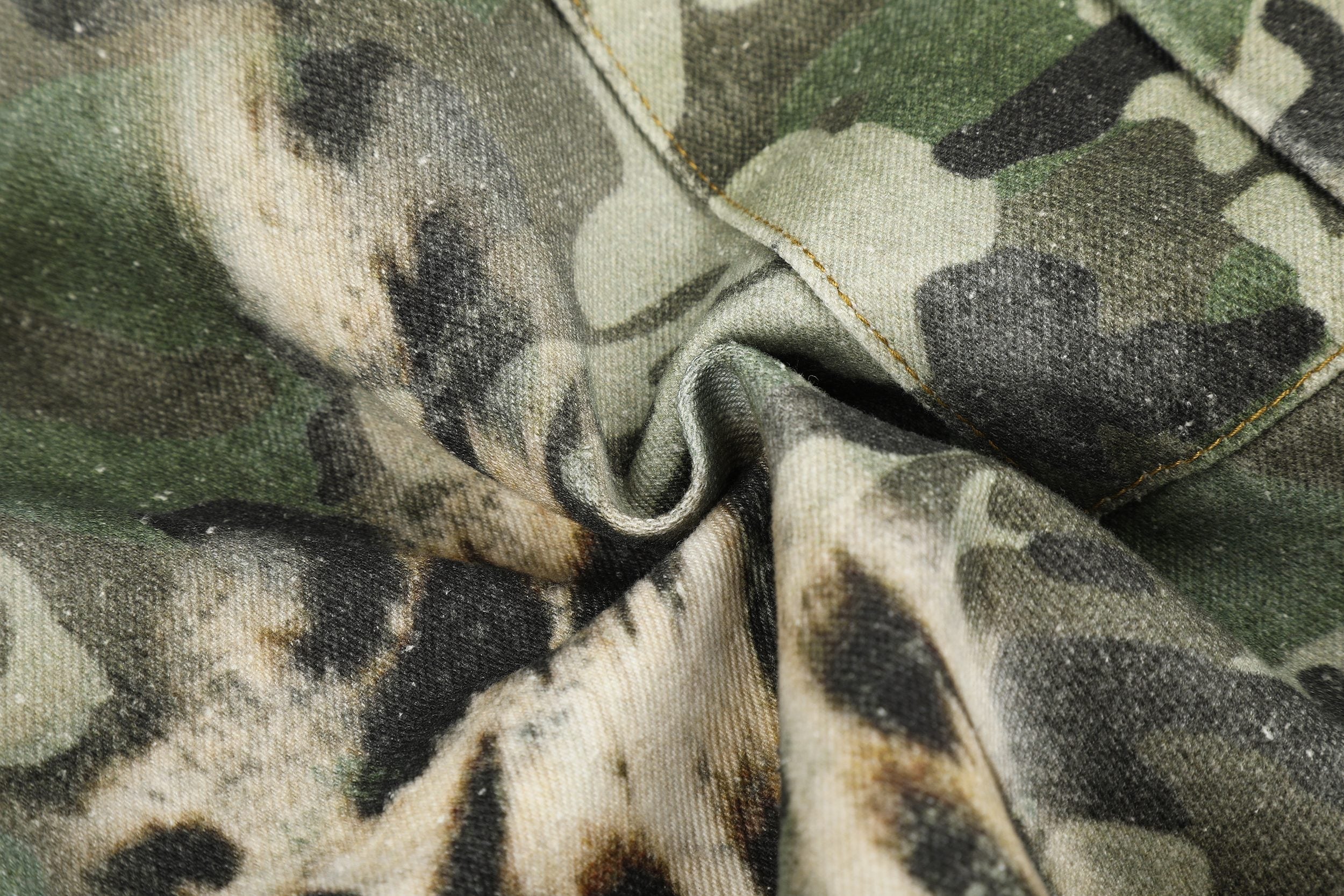 Omirad Leopard Camo Cargo Shorts | Streetwear Utility