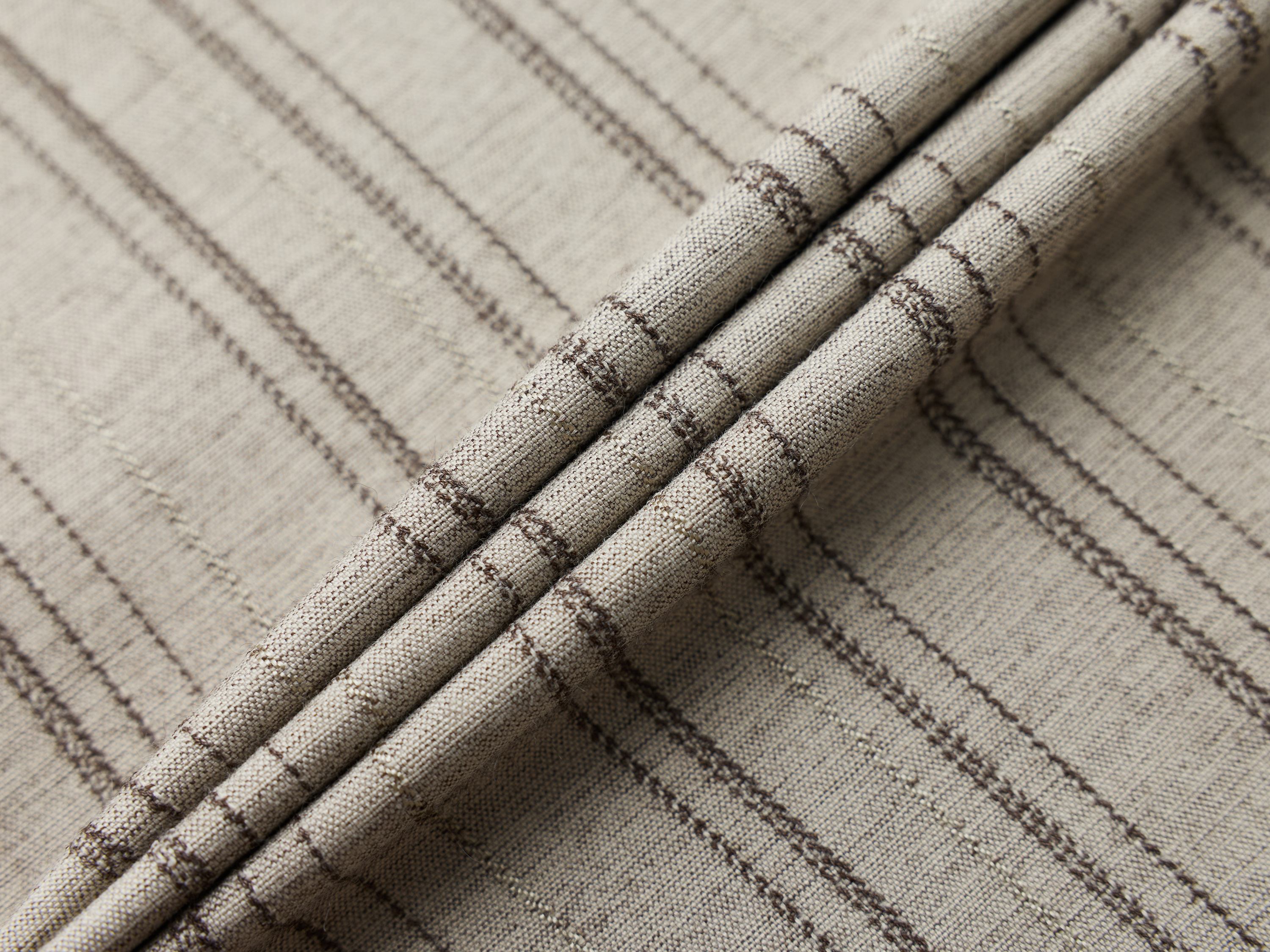 Deconstructed Pinstripe Wide-Leg Trousers | Vintage Tailored