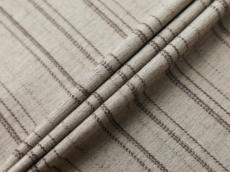 Deconstructed Pinstripe Wide-Leg Trousers | Vintage Tailored