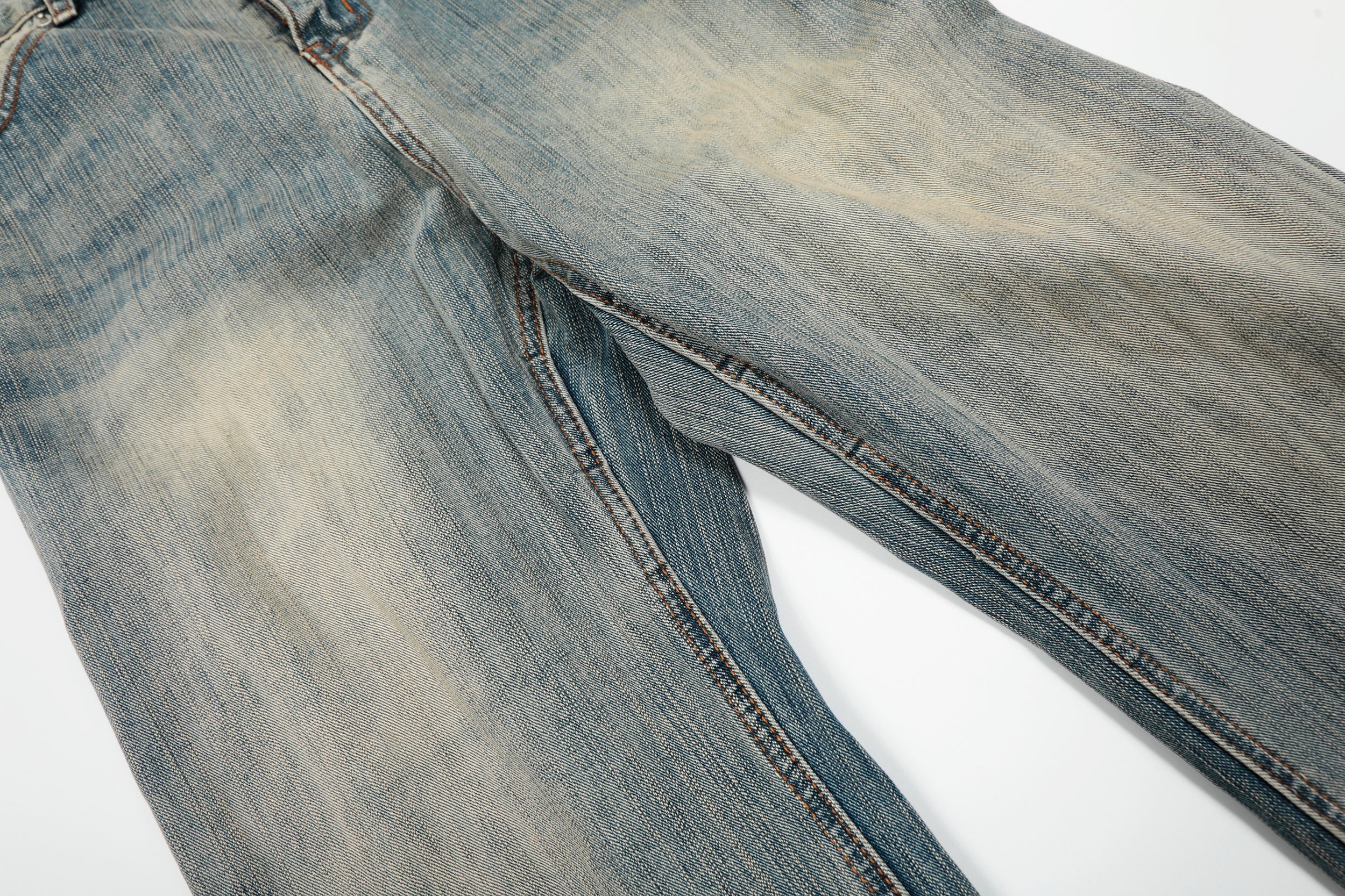 Omirad Washed Wide-Leg Denim Pants | Vintage Oversized Jeans