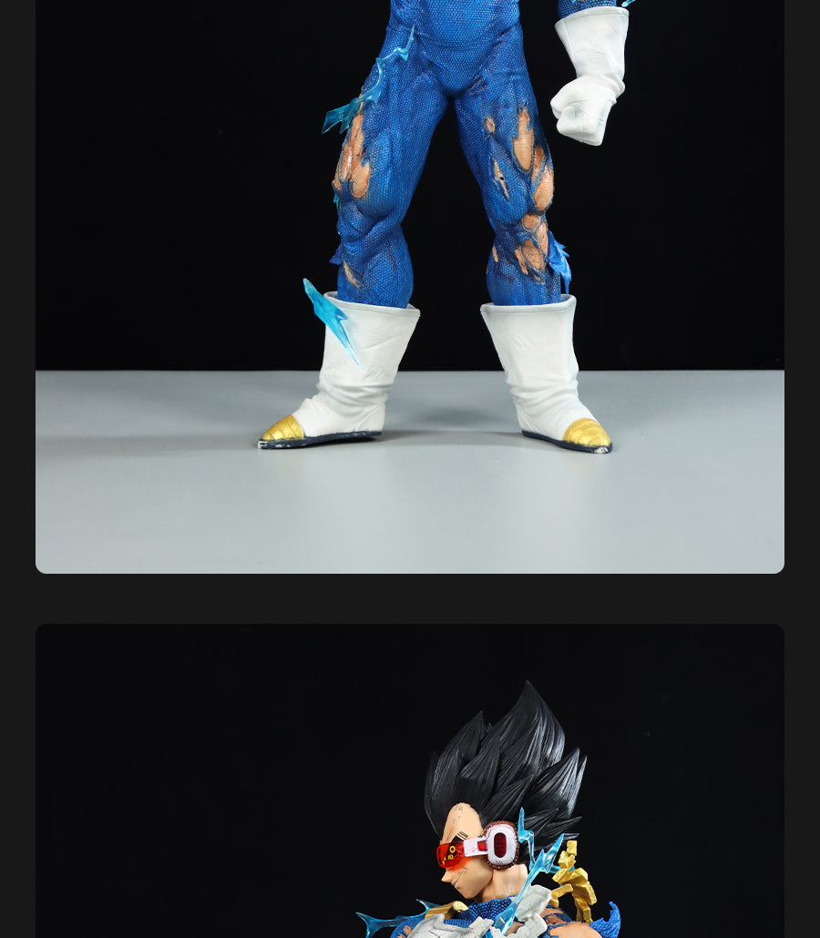 The Seakoff Vegeta Collectible Figure (45cm) captures Dragon Ball Z&