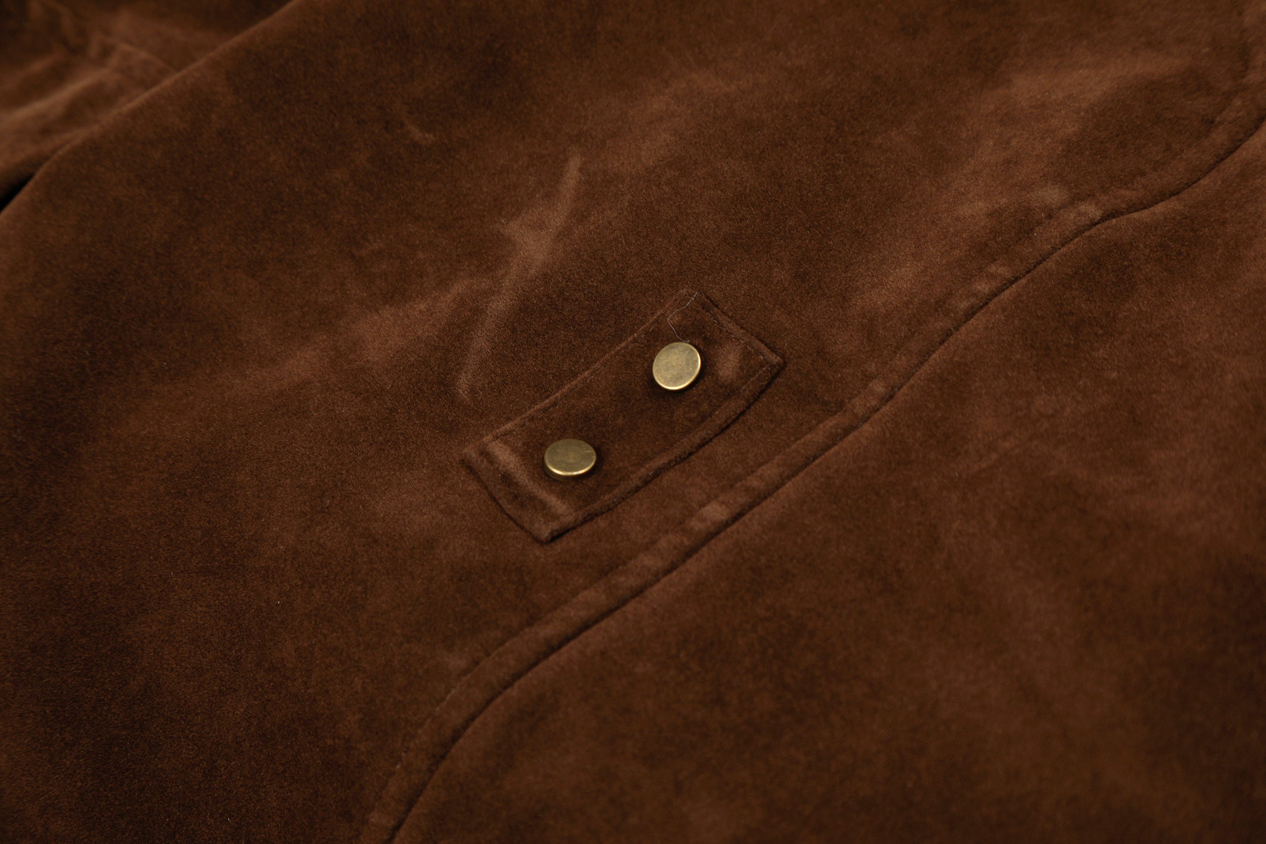 Omirad Faux Suede Fur-Lined Hooded Bomber Jacket