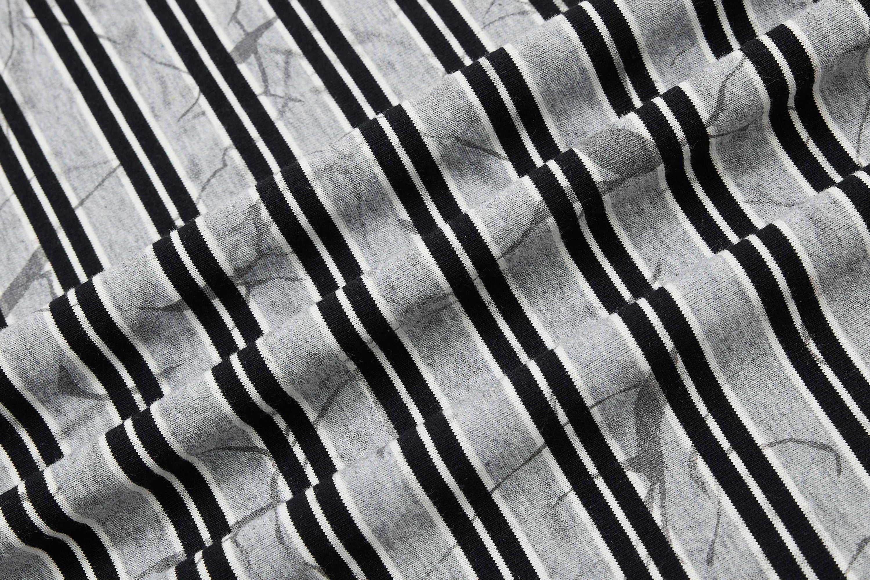 Omirad Graffiti Stripe Chaos Tee | Streetwear Cotton T-Shirt