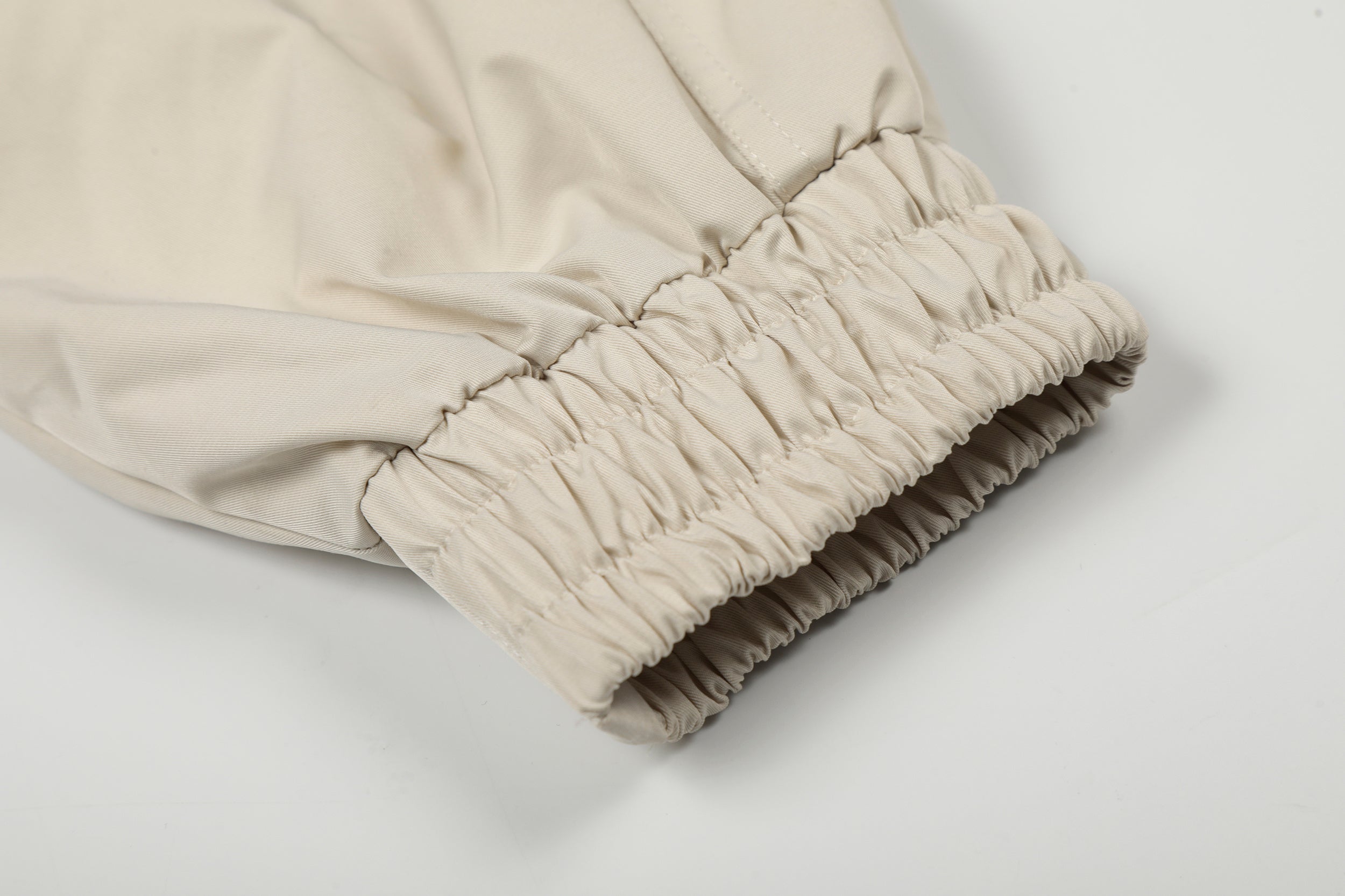 Utility Stand Collar Cropped Jacket | 100% Cotton
