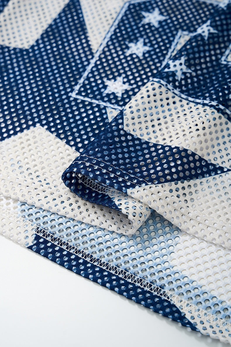 Shining Star 22 Mesh Jersey T-Shirt | Varsity Streetwear