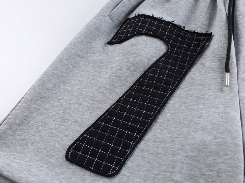 Omirad 77 Patchwork Wide-Leg Sweatpants | Streetwear