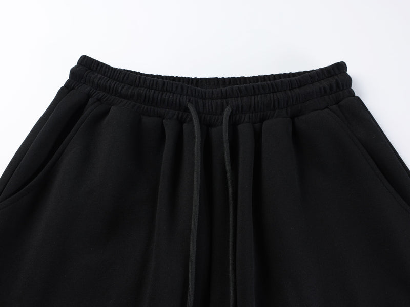 Omirad Studded Script Sweatpants | Wide-Leg Streetwear