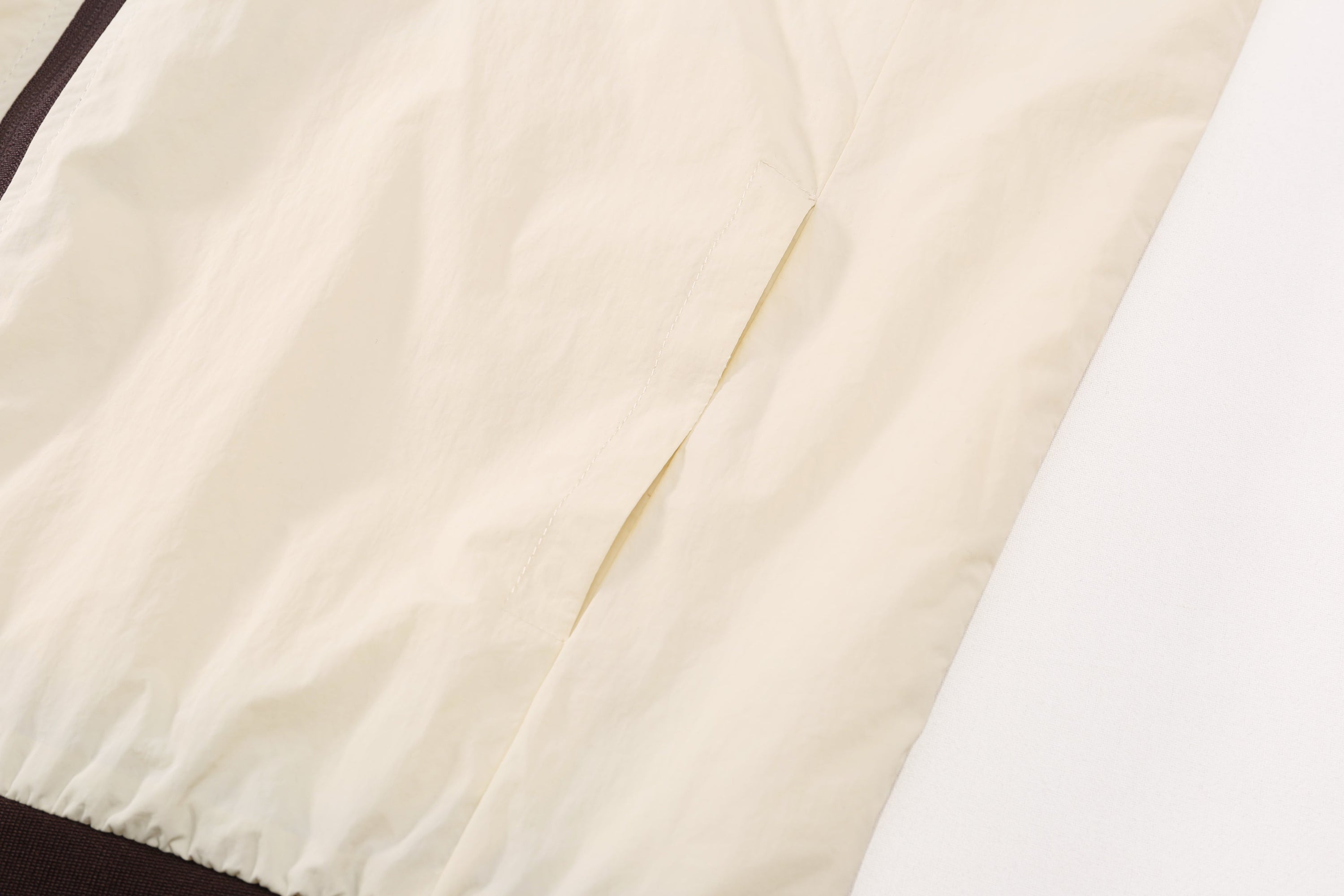 Omirad Retro Track Zip Jacket | Triple-Stripe Nylon Windbreaker