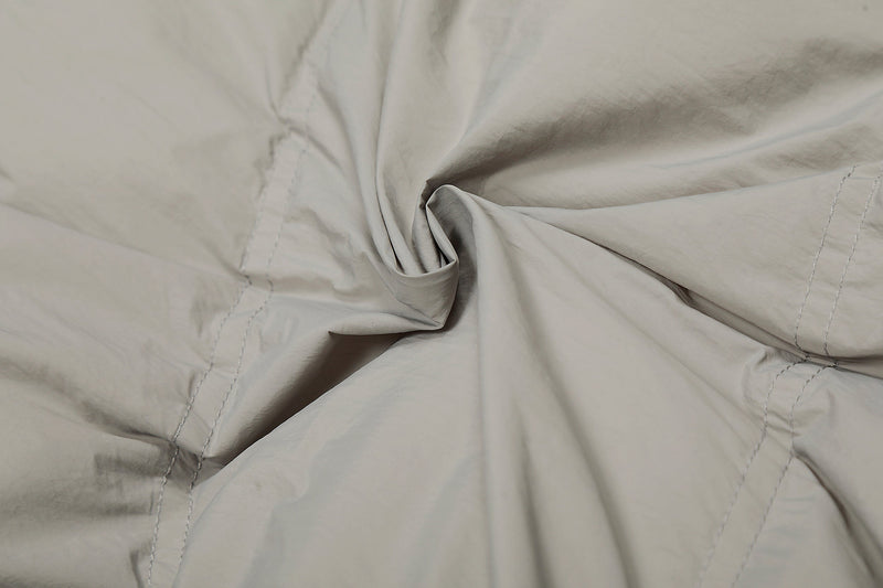 Asymmetric Zipper Hooded Puffer Jacket | Streetwear Insulated