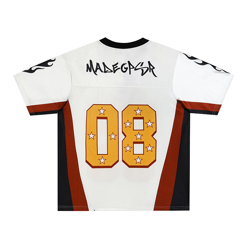 MadeGPSR Star Number Football Jersey | Streetwear Style