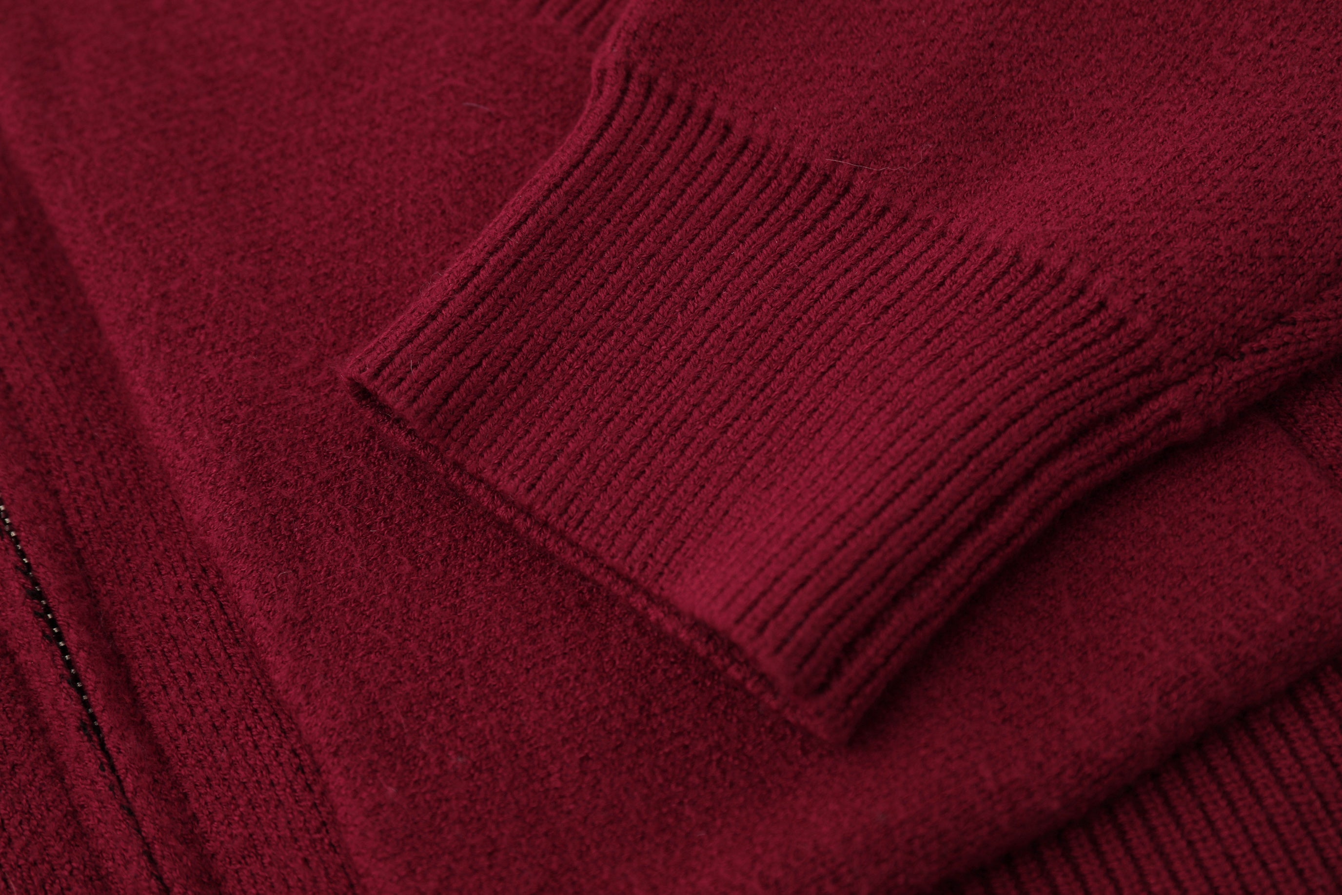 Spider Web Knit Zip Hoodie | Dark Streetwear Oversized