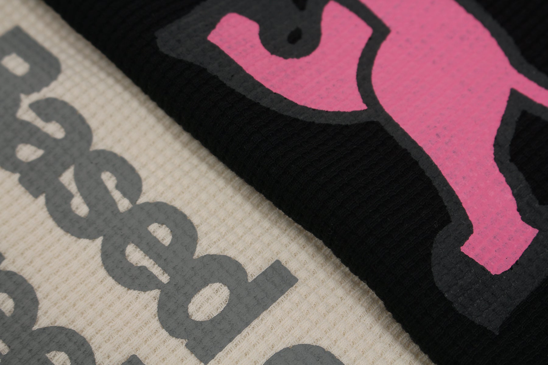 Vintage Newspaper Graphic Waffle Tee | Retro Streetwear