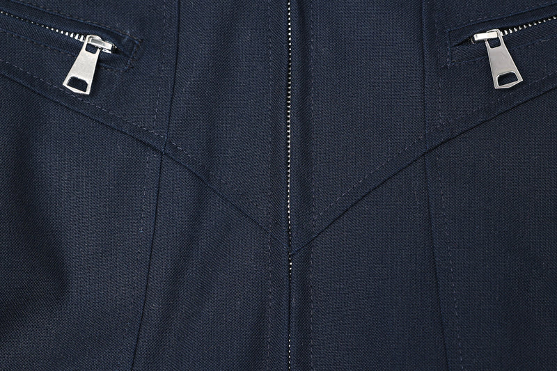 Men's Hooded Utility Bomber Jacket | Cropped Street Fit