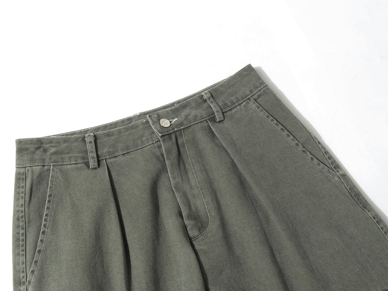 Omirad Wide-Leg Cargo Utility Pants | 100% Cotton Streetwear