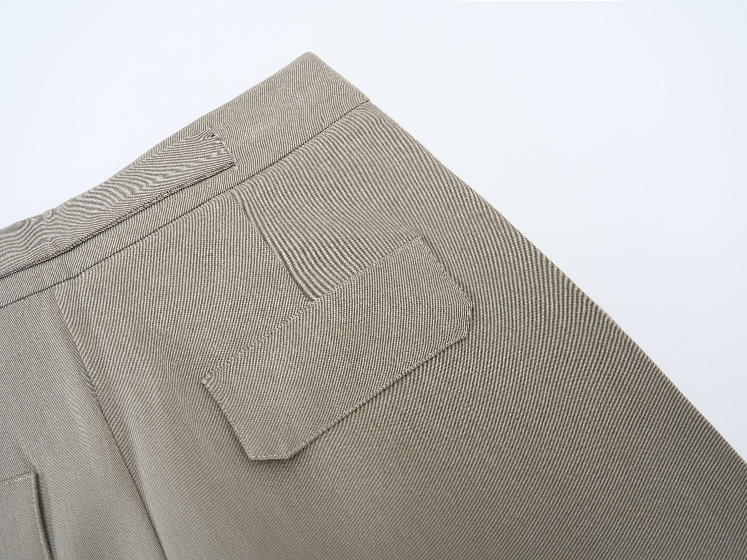 Buckle-Wrap Wide-Leg Trousers | Tailored Street Style