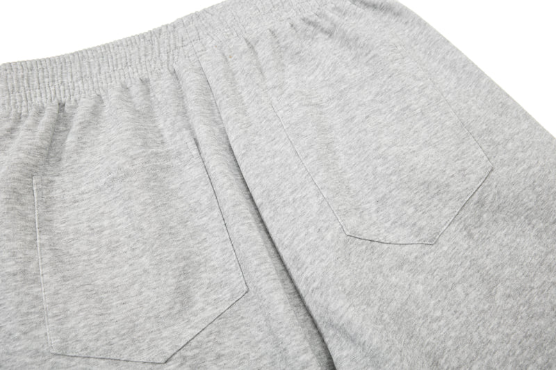 Gothic Cross Script Wide-Leg Sweatpants | Streetwear Joggers